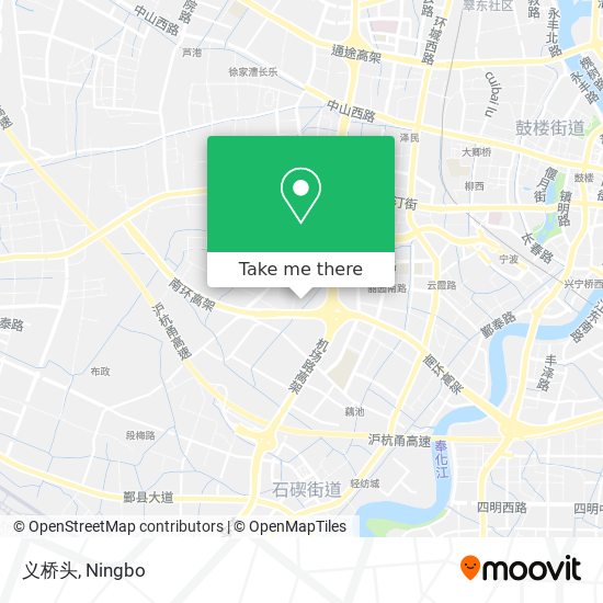 义桥头 map