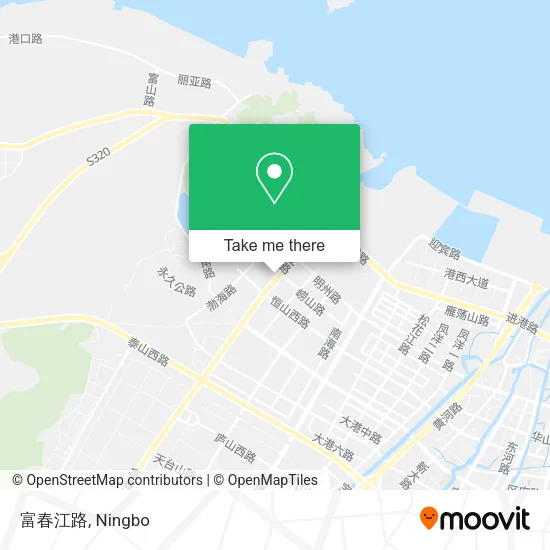 富春江路 map