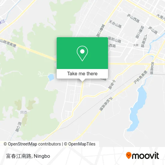 富春江南路 map