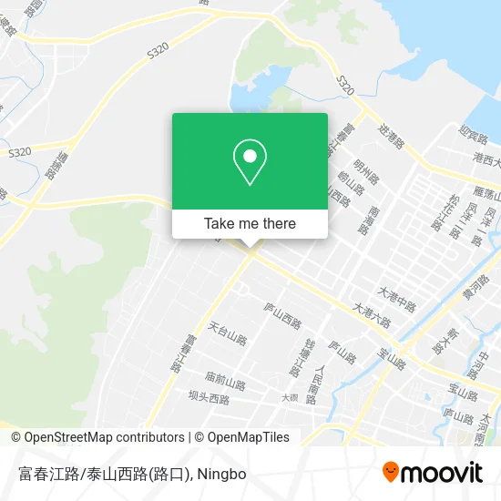 富春江路/泰山西路(路口) map