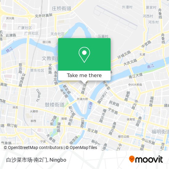 白沙菜市场-南2门 map