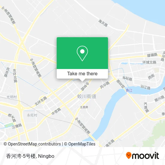 香河湾-5号楼 map