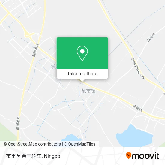 范市兄弟三轮车 map