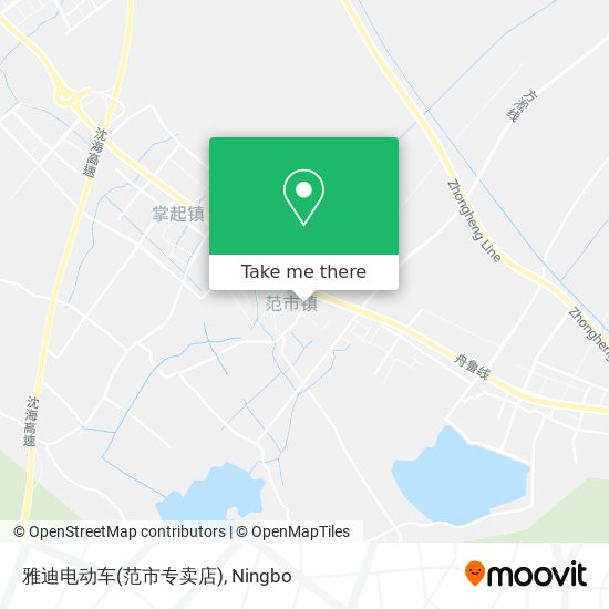 雅迪电动车(范市专卖店) map