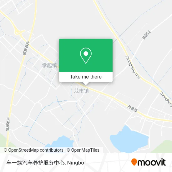 车一族汽车养护服务中心 map