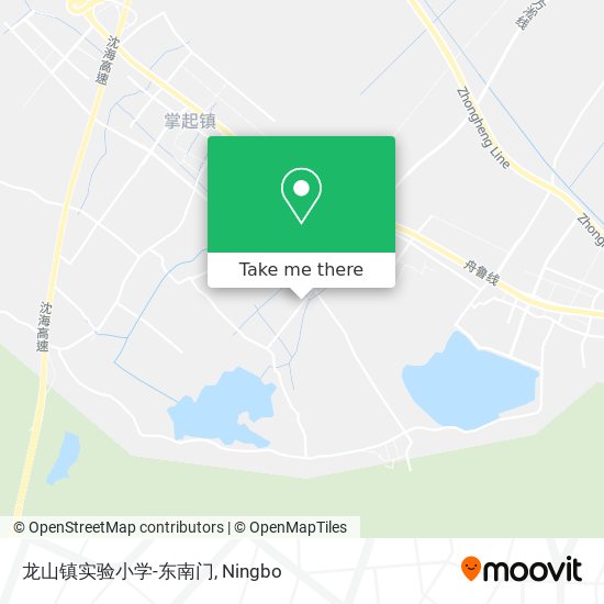 龙山镇实验小学-东南门 map