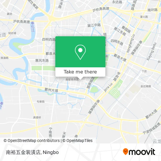 南裕五金装潢店 map