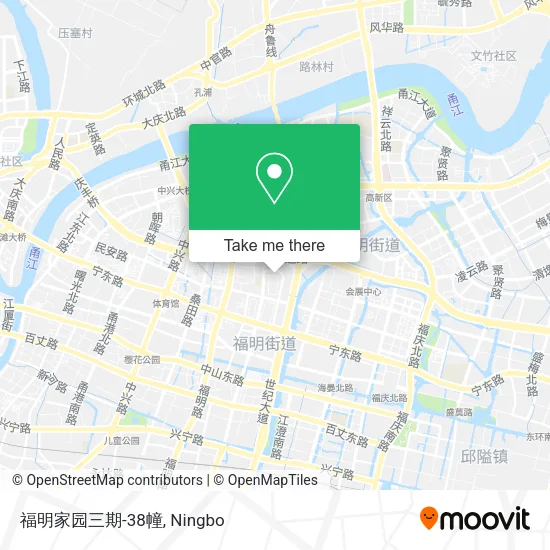 福明家园三期-38幢 map
