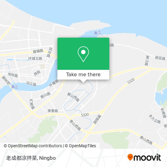 老成都凉拌菜 map