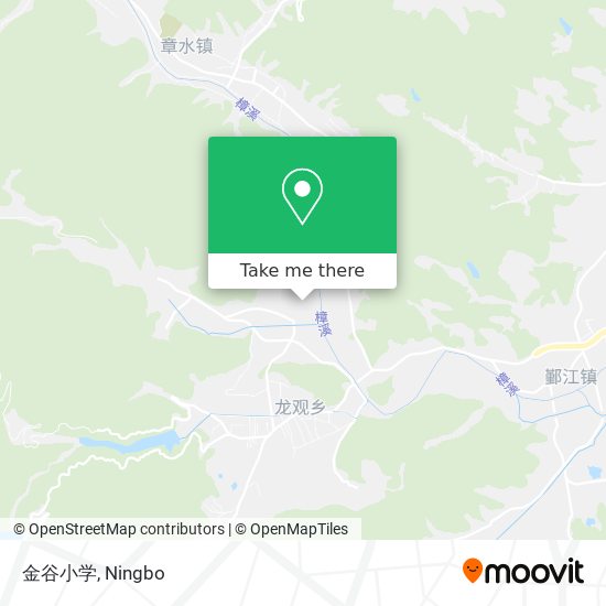 金谷小学 map
