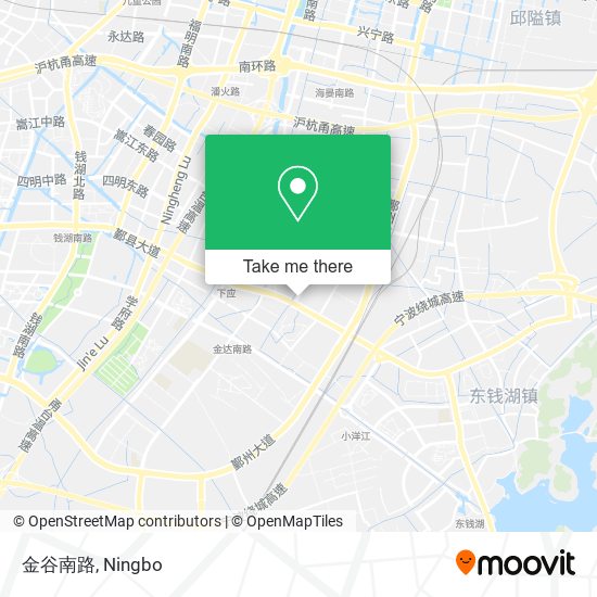 金谷南路 map