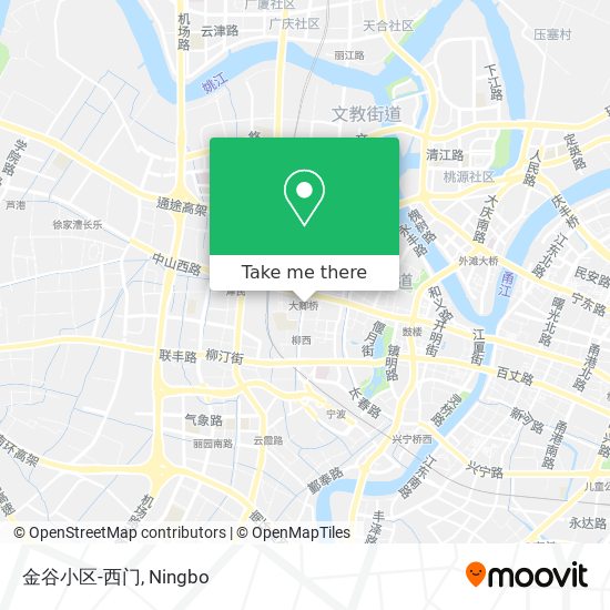 金谷小区-西门 map
