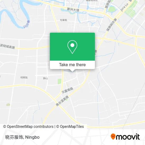 晓芬服饰 map