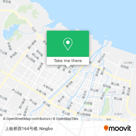 上板桥跟164号楼 map