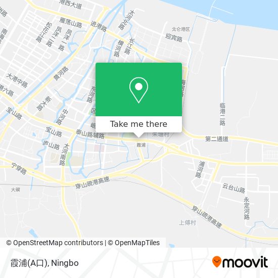 霞浦(A口) map