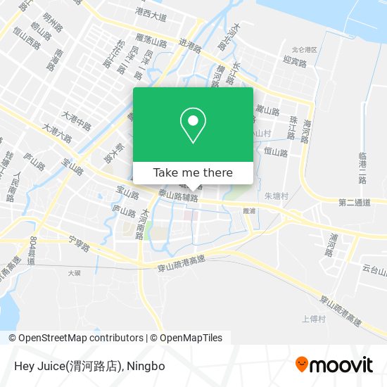 Hey Juice(渭河路店) map