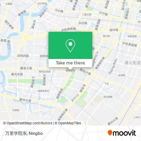 万里学院东 map