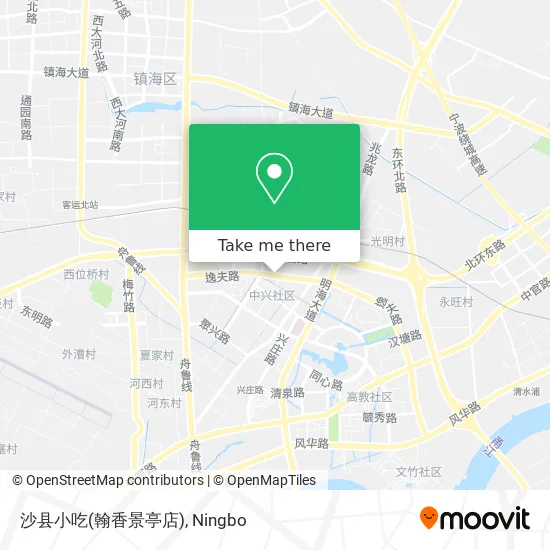沙县小吃(翰香景亭店) map