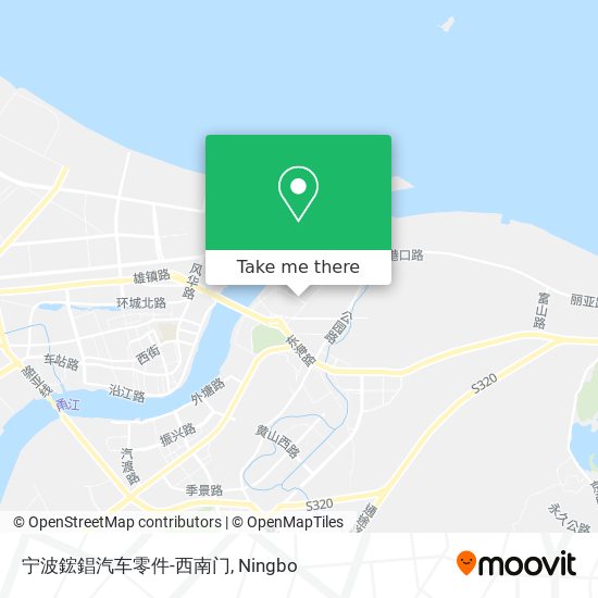 How To Get To 宁波鋐錩汽车零件 西南门in Ningbo By Bus