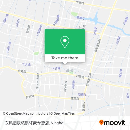 东风启辰慈溪轩豪专营店 map