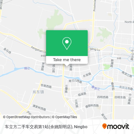 车立方二手车交易第1站(余姚阳明店) map