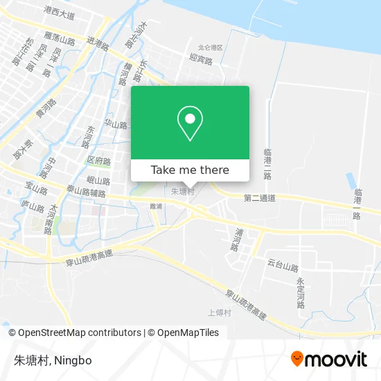 朱塘村 map