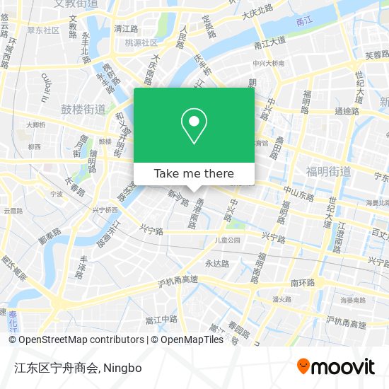 江东区宁舟商会 map