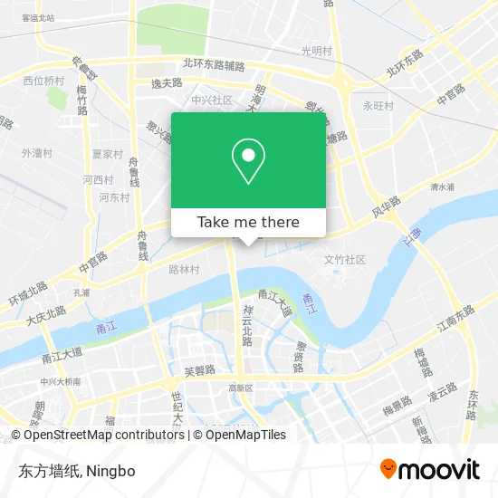 东方墙纸 map