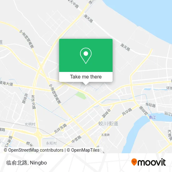 临俞北路 map