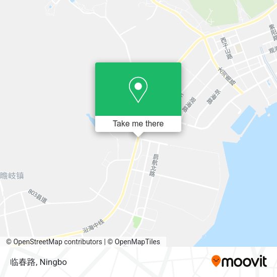 临春路 map