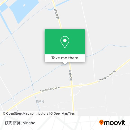 镇海南路 map