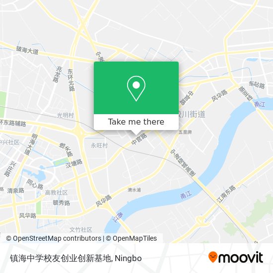 镇海中学校友创业创新基地 map