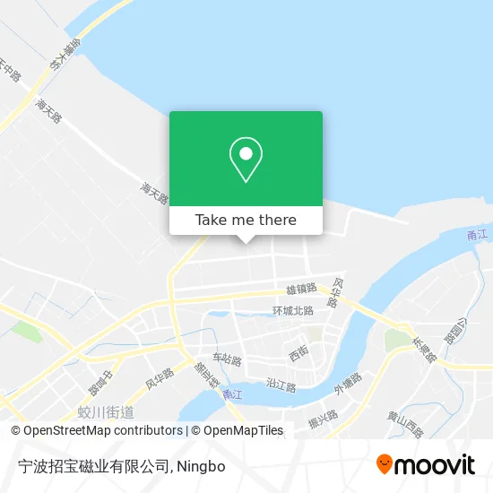 宁波招宝磁业有限公司 map