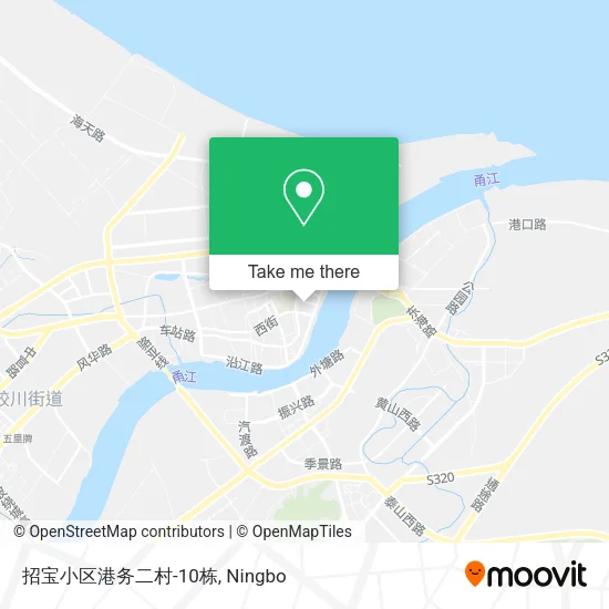 招宝小区港务二村-10栋 map
