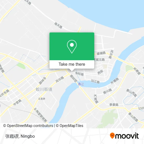 张鑑碶 map