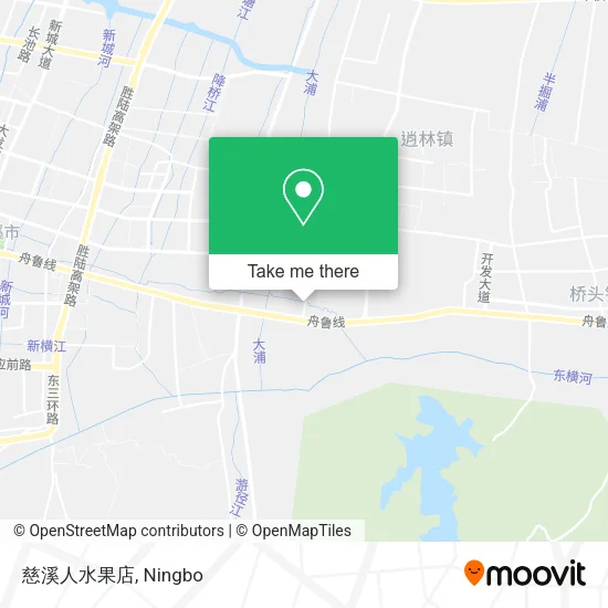 慈溪人水果店 map