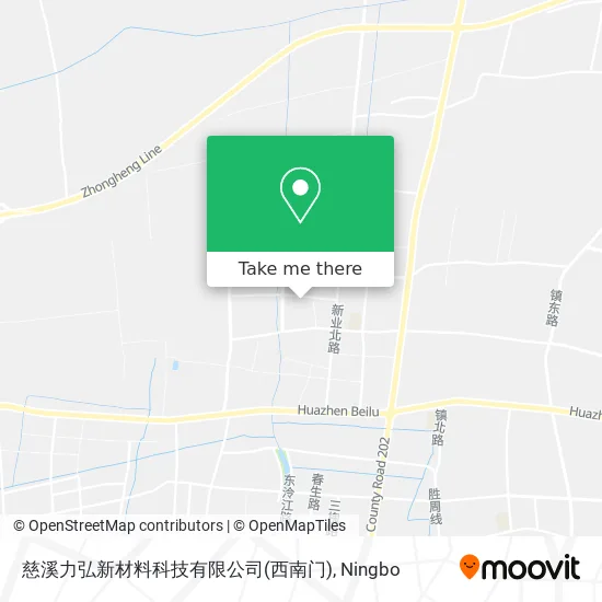 慈溪力弘新材料科技有限公司(西南门) map