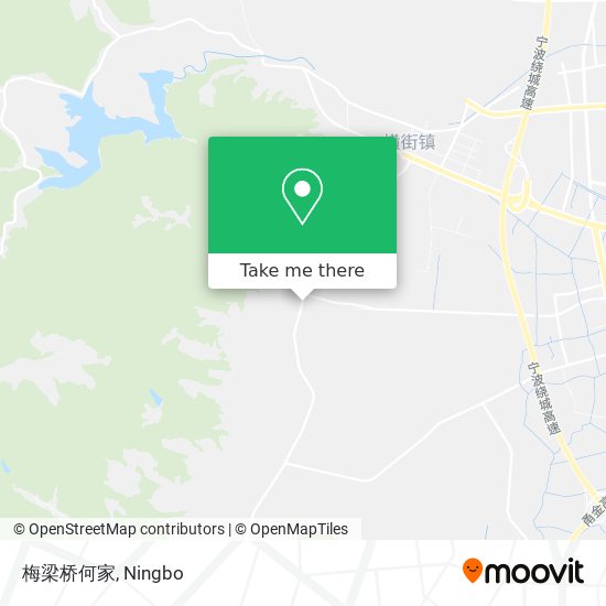 梅梁桥何家 map