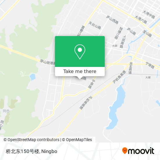 桥北东150号楼 map