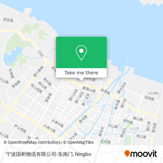 宁波国柜物流有限公司-东南门 map