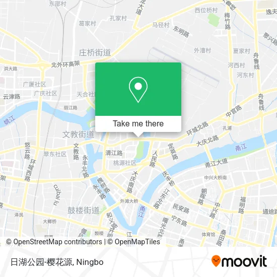 日湖公园-樱花源 map