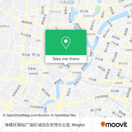 海曙区南站广场区域综合管理办公室 map