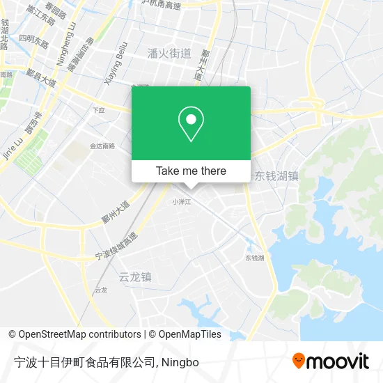 宁波十目伊町食品有限公司 map