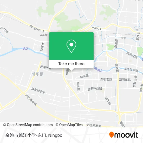 余姚市姚江小学-东门 map