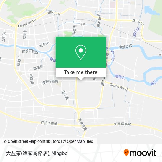 大益茶(谭家岭路店) map