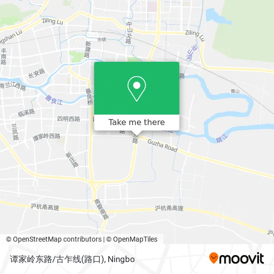 谭家岭东路/古乍线(路口) map
