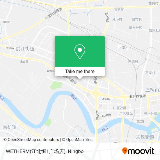 WETHERM(江北恒1广场店) map