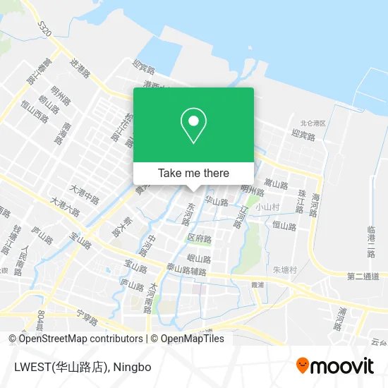 LWEST(华山路店) map