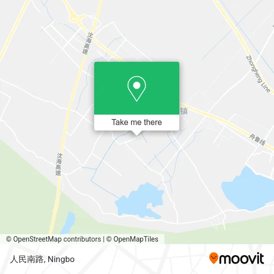 人民南路 map