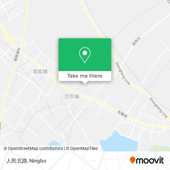 人民北路 map